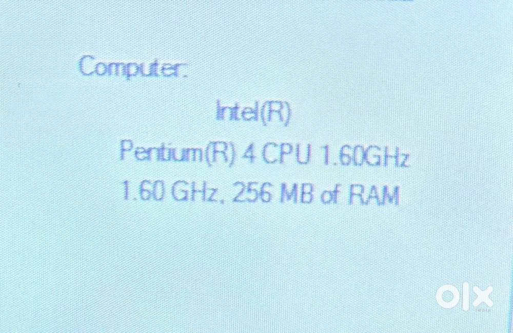 Desktop computer window XP