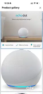 Amazon Echo Dot (4th Generation) - White