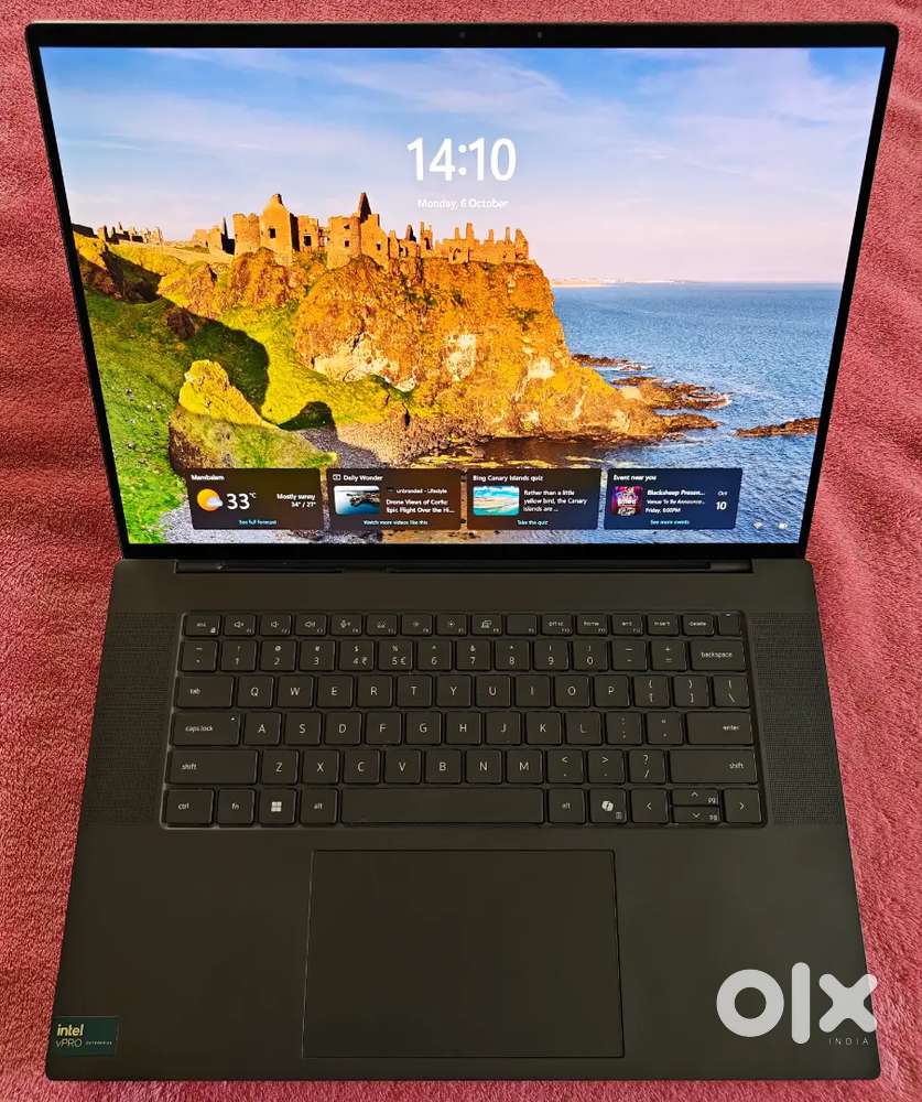 Dell precision 4k OLED Touch Ultra 7 32gb 2tb rtx A2000 war 16/11/27