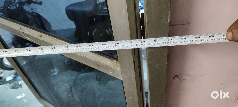 Almunium cabin door