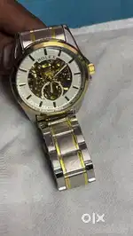 Nerves automatic machinery watch