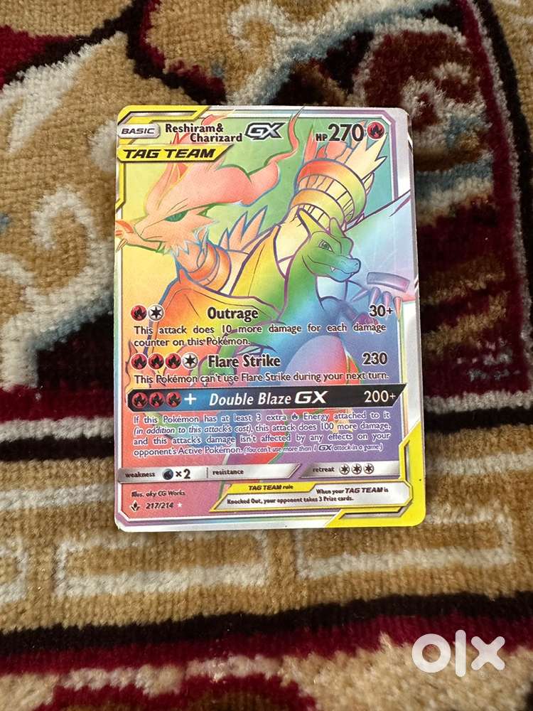 Pokemon card rare card