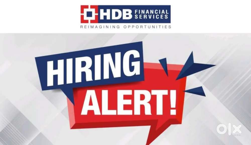 Hdb finance freshers and experienced