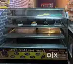 cake display counter 5 feet