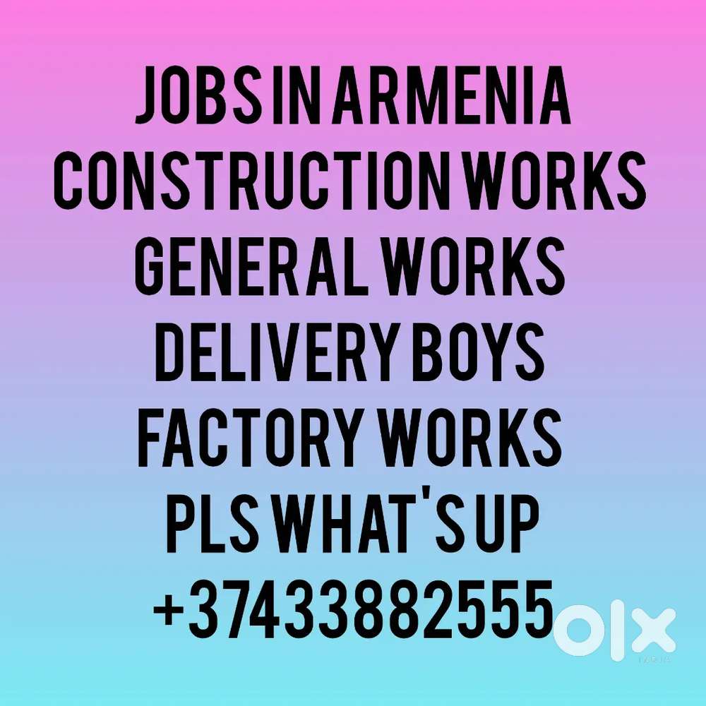 Jobs in armenia