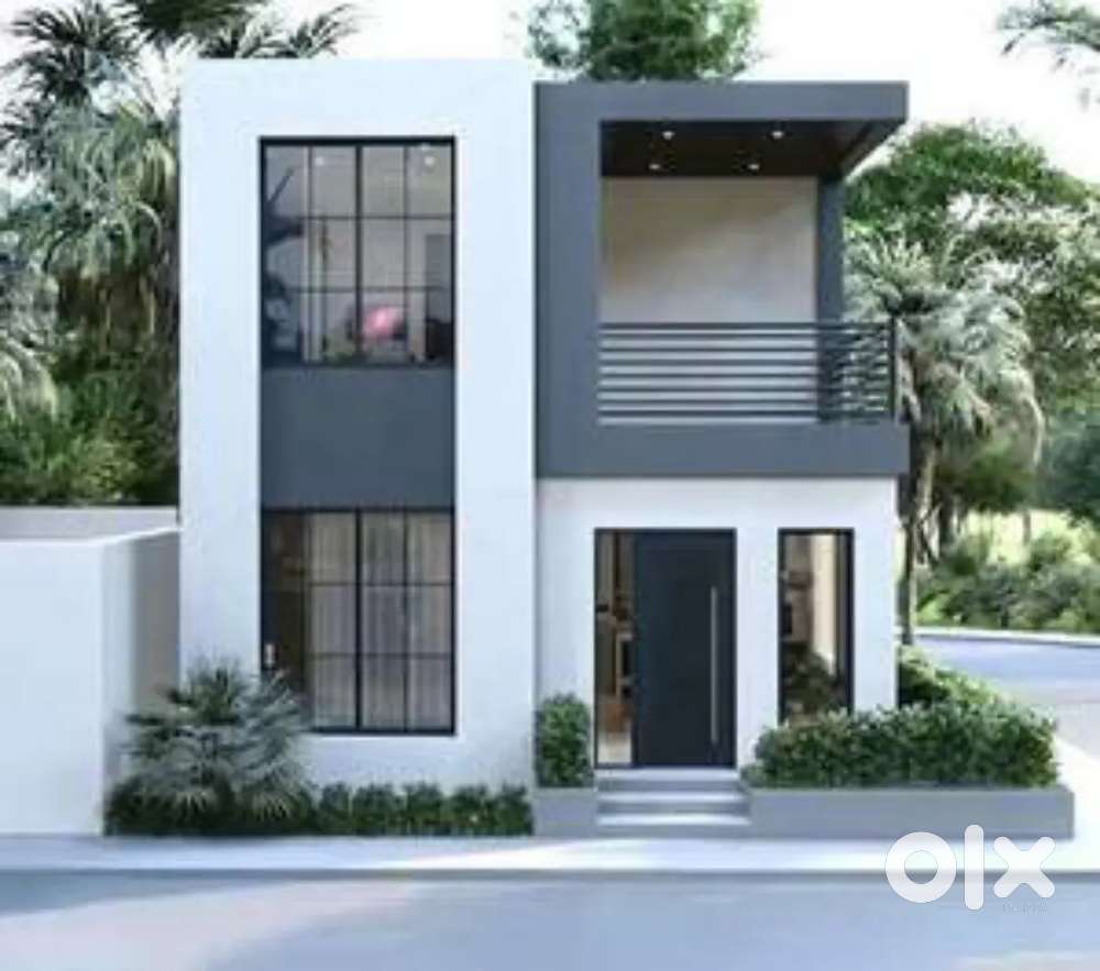 Khali plot per Makan Banakar Diya jaega duplex
