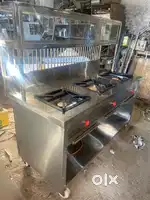 Brand new three burner counter bhatti available
