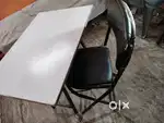 Study table and folding Chair in good condition