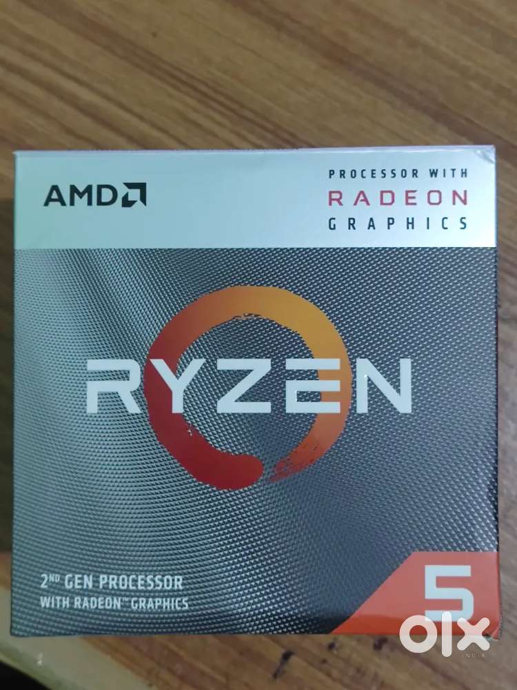 Ryzen 5 3400G with Vega 11 – Only 4 Month Used – Box + Cooler Included