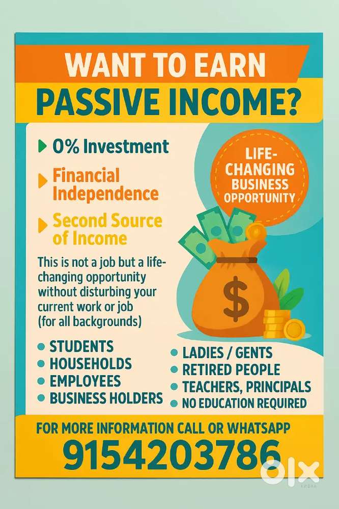 Helping people to earn passive income/Financially Independent