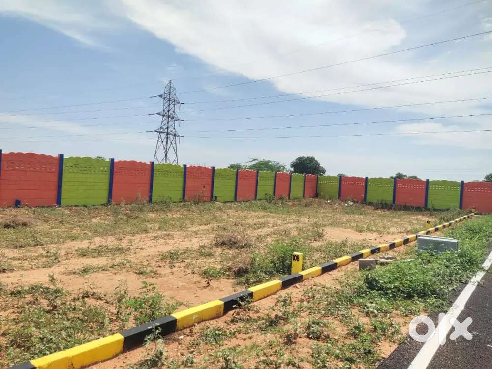 Buy a residential plot now in keeranur EMI available