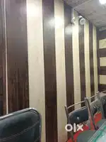 PVC pannel installed