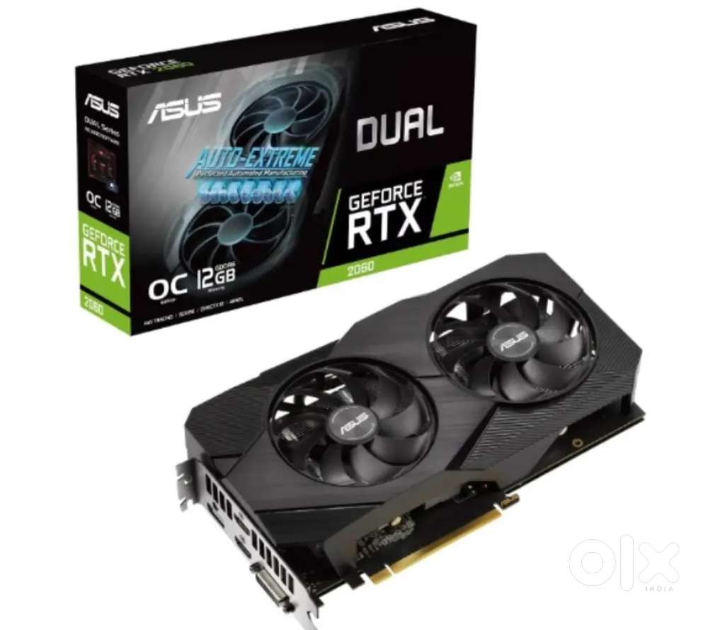Asus dual Rtx 2060 12gb (Box included)