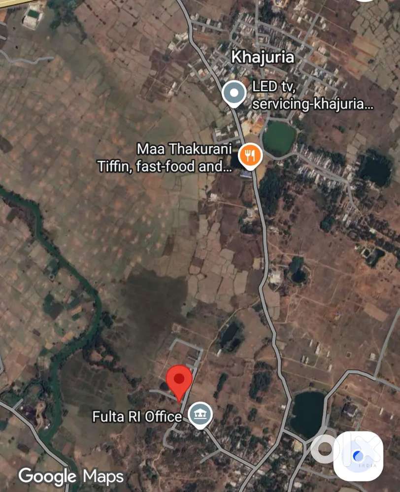 Plot at phulta 3.5 from railway station