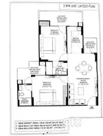 2bhk Available for sale in sector  104  faridabad