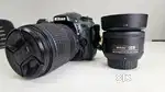 Nikon D7100 with 2 lenses