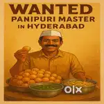 Pani puri and chat master