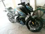 A bike is good condition