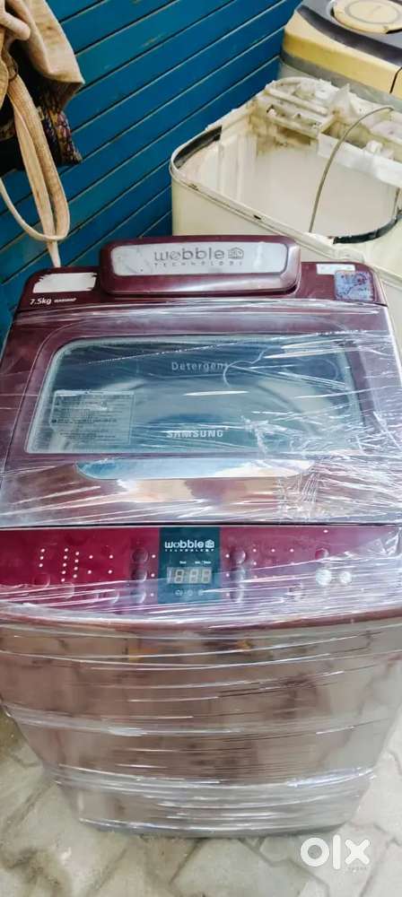 Samsung full automatic washing machine proper working Red colour