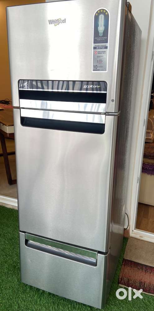 Whirlpool 3 door 215 ltr  Fridge  and Sleep well dura firm  Mattress