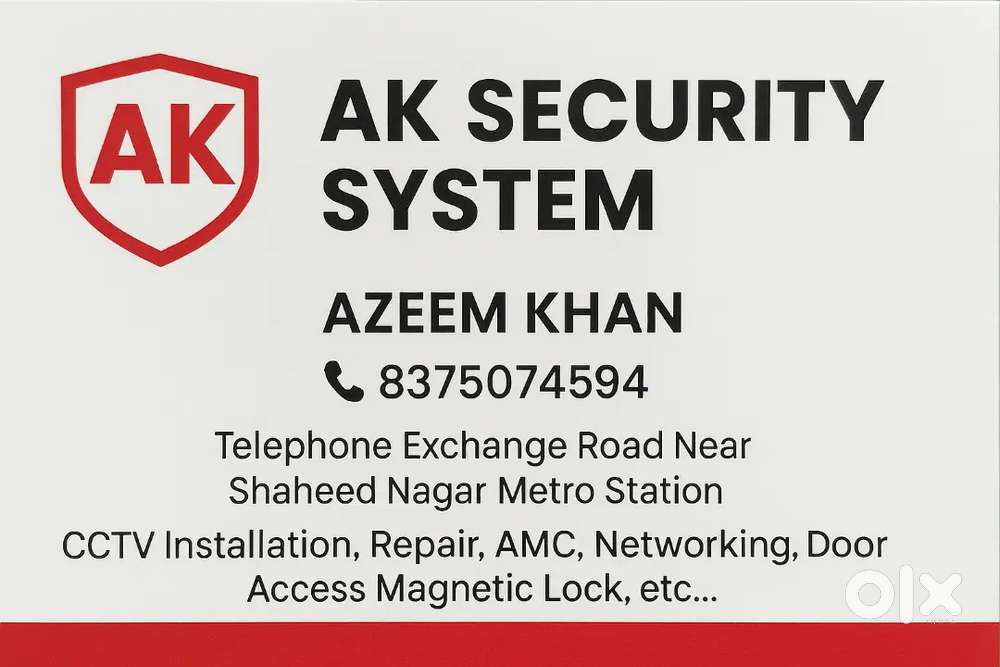 Cctv technician  Access control system