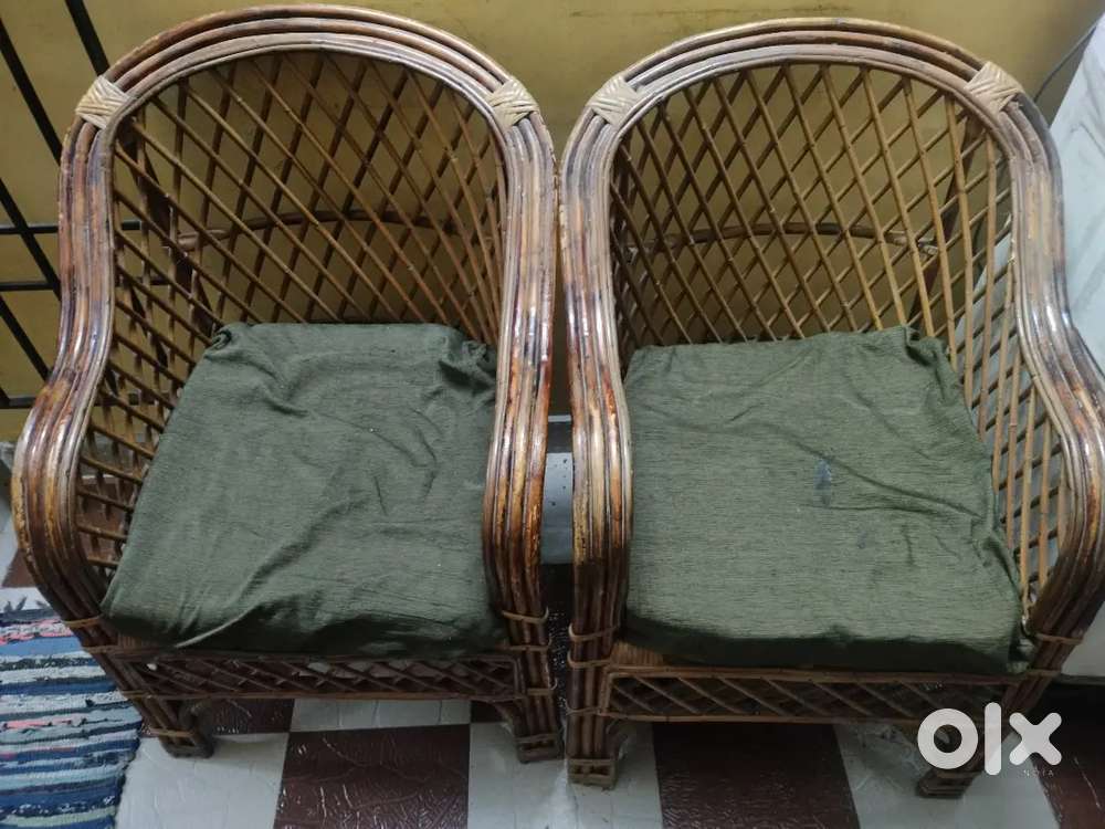 2 Bamboo Chair