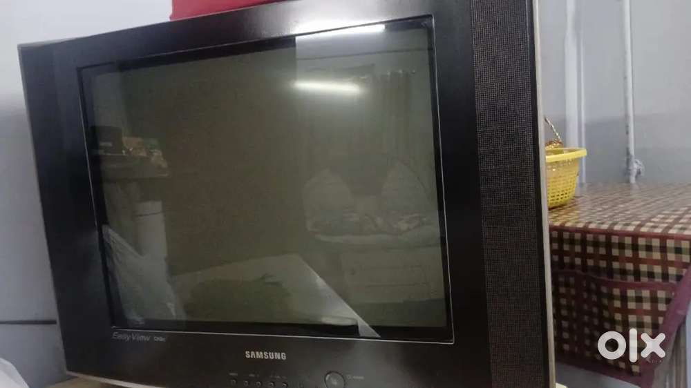 It's a samsung company tv with dish and dish company - airtel