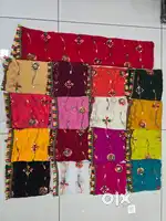Nauratri special dupatta Chanderi febric