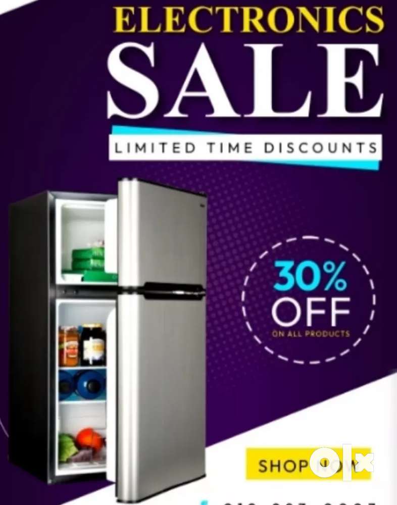 Flash sale on used refrigerator and washing machines hurry up id 21@