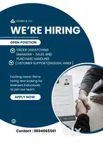 Customer support and Manager