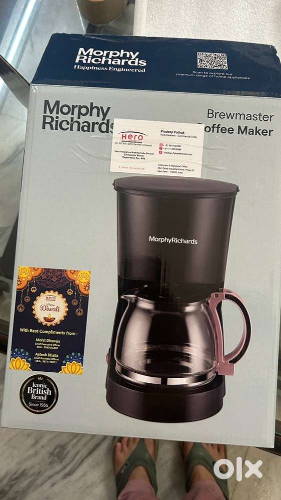 Brand new coffee maker