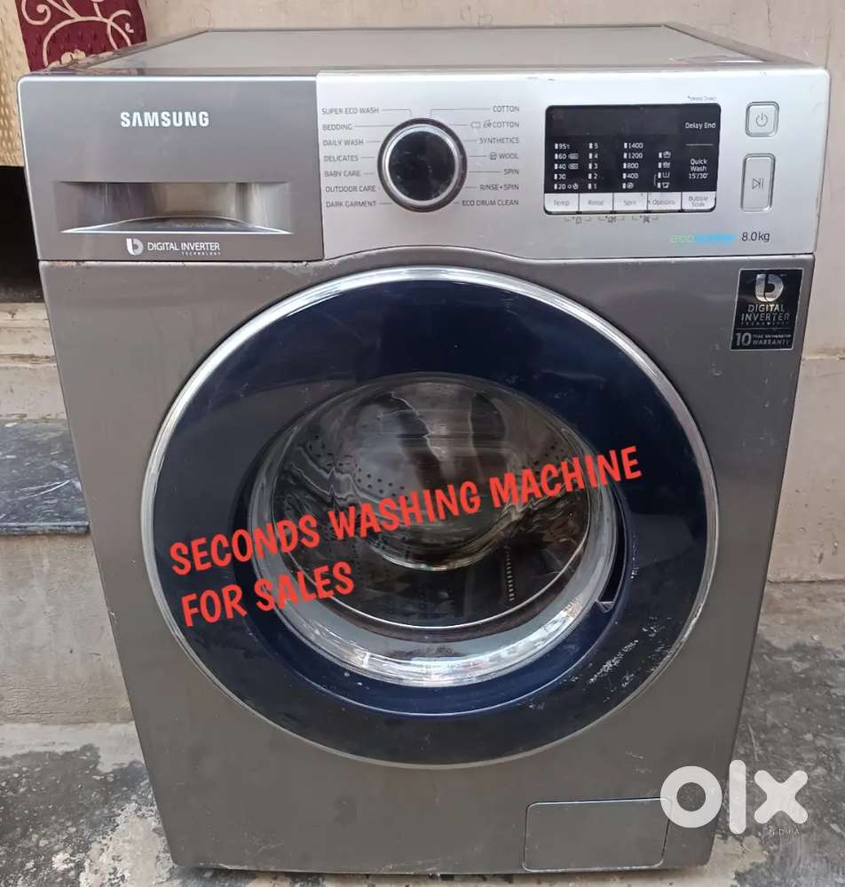 SAMSUNG FRONT LOAD WASHING MACHINE 8 KGS FOR SALES