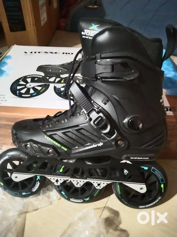 Jaspo Vitesse-110 Inline Shoe skates 3 Wheels Inline 110mm Roller