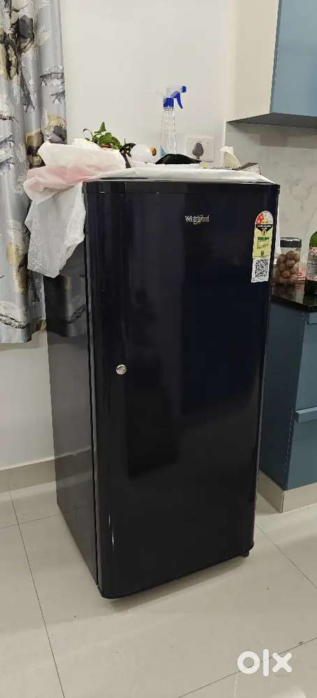 Whirlpool 184L Single Door Fridge  Excellent Condition 1.5 Years Old