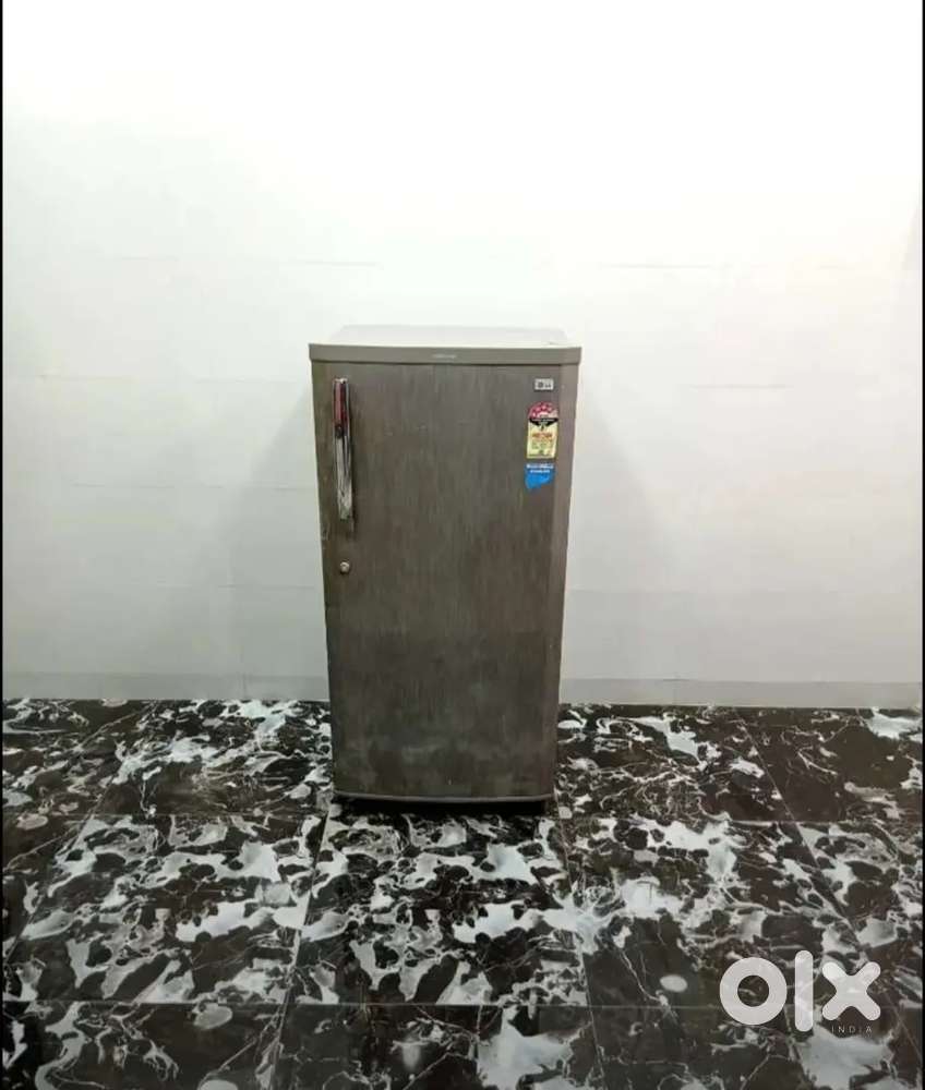 LG single door grey colour self printed model refrigerator