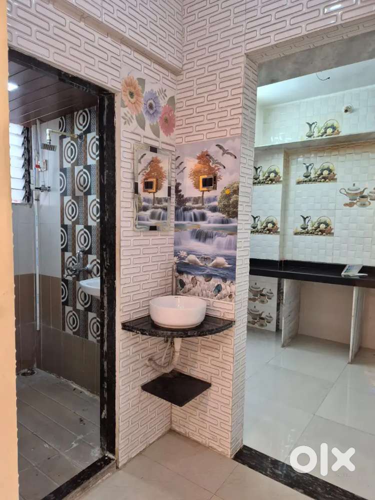 Available furnished 2bhk flat on rent in Ulwe sector 17