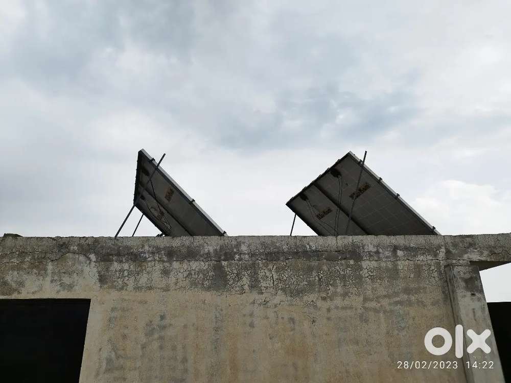 Solar panels with inverter