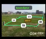 15×30=450sqft(50Gaj) Anandpur