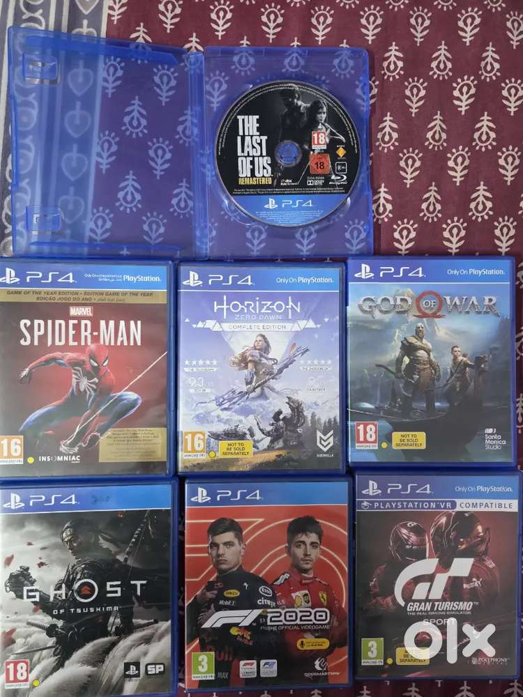 Ps4 games all premium titles
