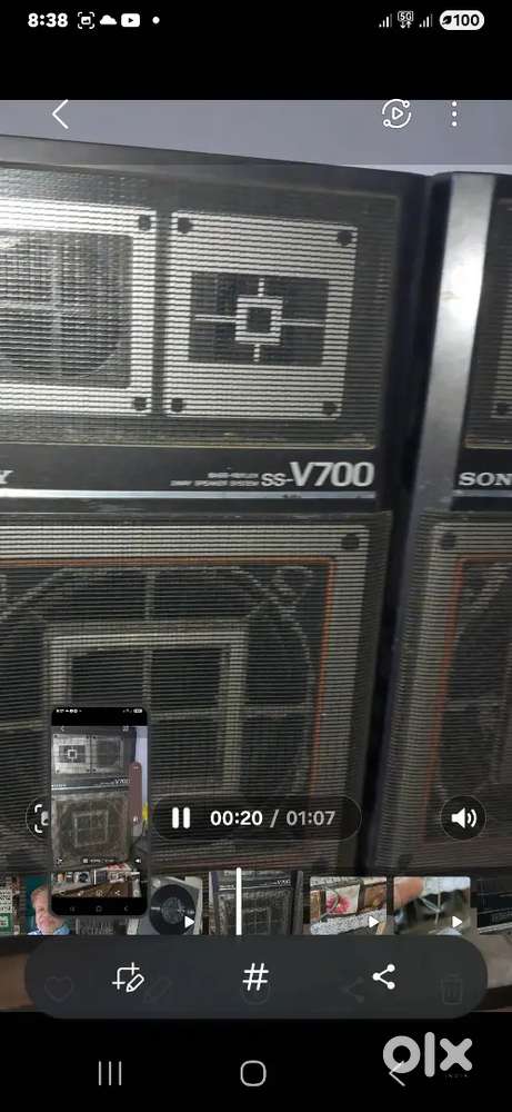 Sony ss-V700 speakers
