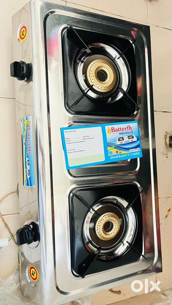 Steel gas stove