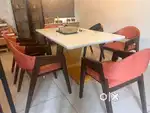6 dinning chairs pure wood viner polish