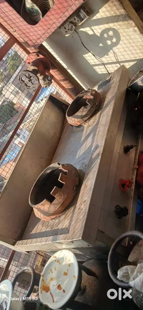 Chinese bulk cooking range