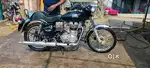 The royal Enfield bullet bike