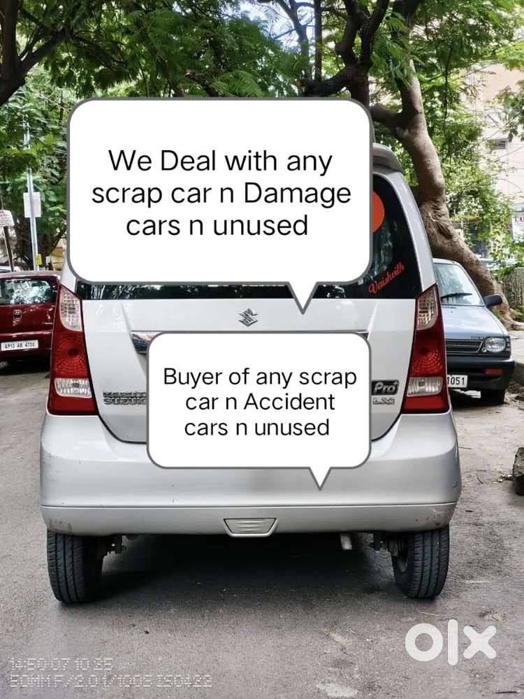 We Deal with any scrap car n Valid expired cars n Damage cars