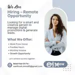 Work From Home - Creative Digital Marketing Executive - Flexible Hours