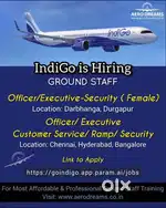 Urgently hiring for Indigo Airlines