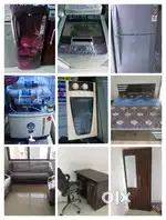 Fridge on washing machine on all furniture rent service