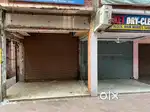 Corner ground floor shop available for rent in Saket .