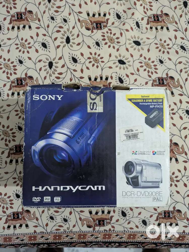 SONY HANDCAM DCR-DVD908E